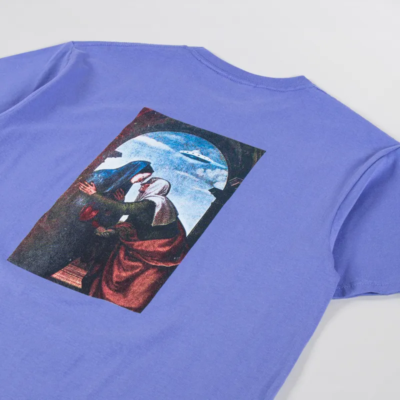 Fucking Awesome Believe T Shirt Violet-2