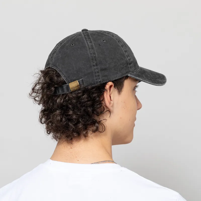 【FUCKING AWESOME】25ss TONAL LITTLE STAMP LOGO HAT Fucking Awesome Tonal Little Stamp Logo Snapback Hat - black