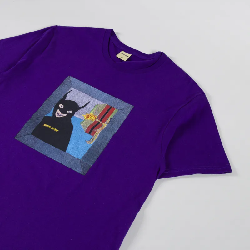 Fucking Awesome Welcome To Funky Town T Shirt Purple-1