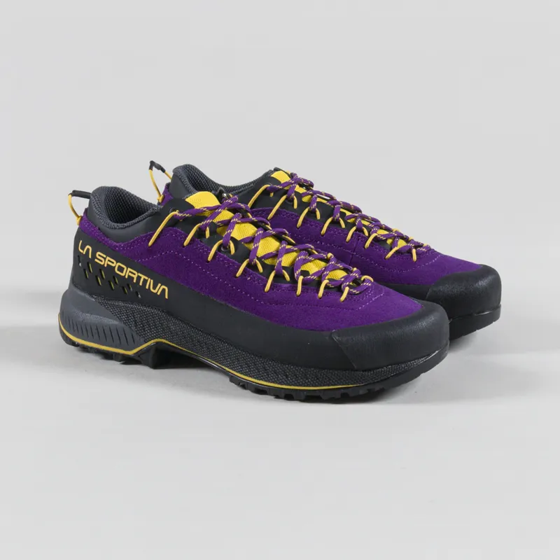 La Sportiva Womens TX4 Evo Shoes Purple Yellow