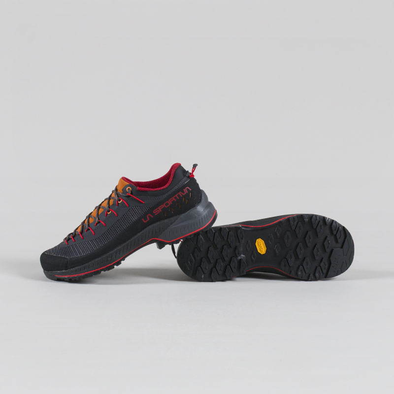 La Sportiva TX4 Evo ST Shoes Carbon Mountain Red-3