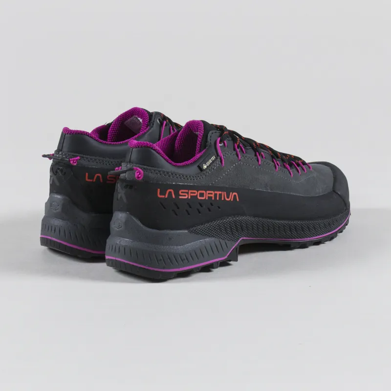 La Sportiva Womens TX4 Evo GORE-TEX Shoes Carbon Springtime-1