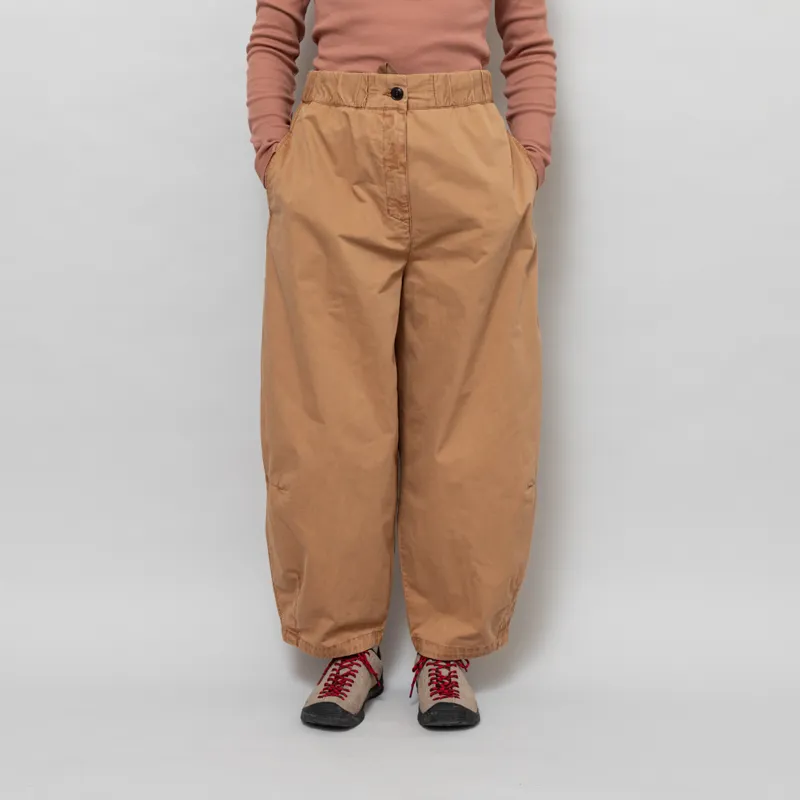 Girls Of Dust Womens Sultan Pants Fine Broken Twill Almond-1