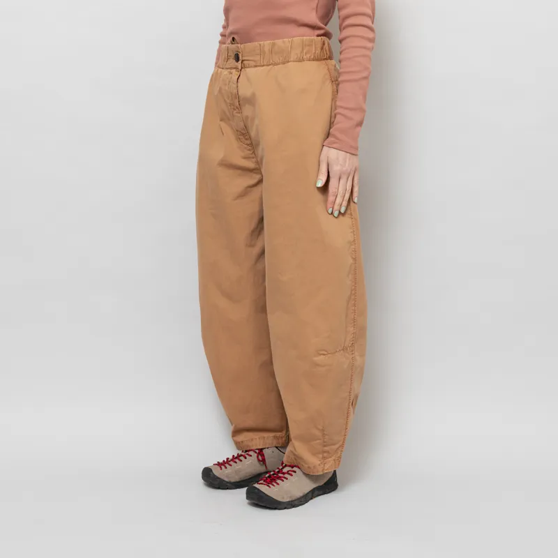 Girls Of Dust Womens Sultan Pants Fine Broken Twill Almond-2