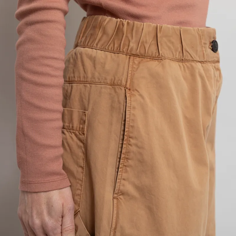 Girls Of Dust Womens Sultan Pants Fine Broken Twill Almond-7