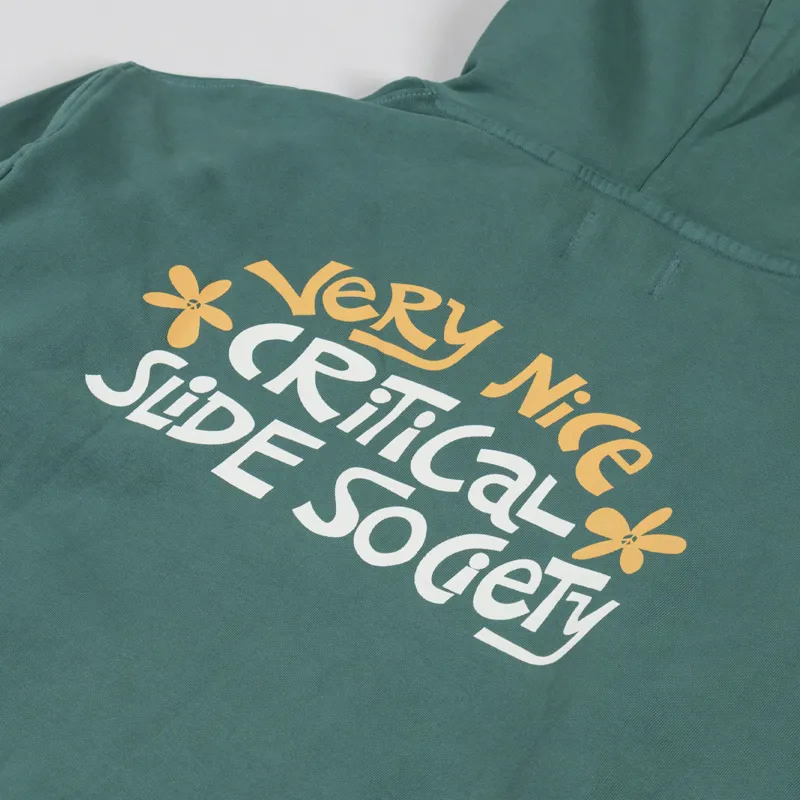 The Critical Slide Society Very Nice Hoodie Dusty Green-4