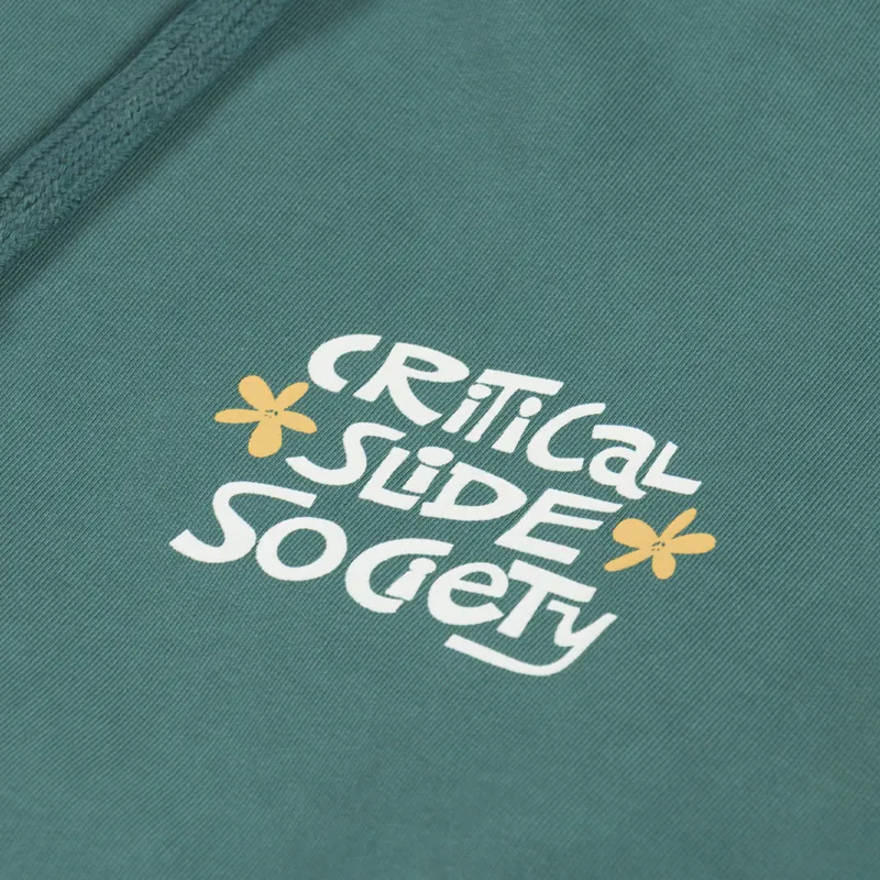 The Critical Slide Society Very Nice Hoodie Dusty Green-5