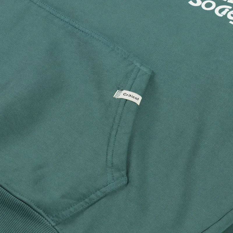 The Critical Slide Society Very Nice Hoodie Dusty Green-7