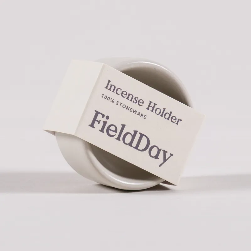 FieldDay Stoneware Incense Holder Grey-2