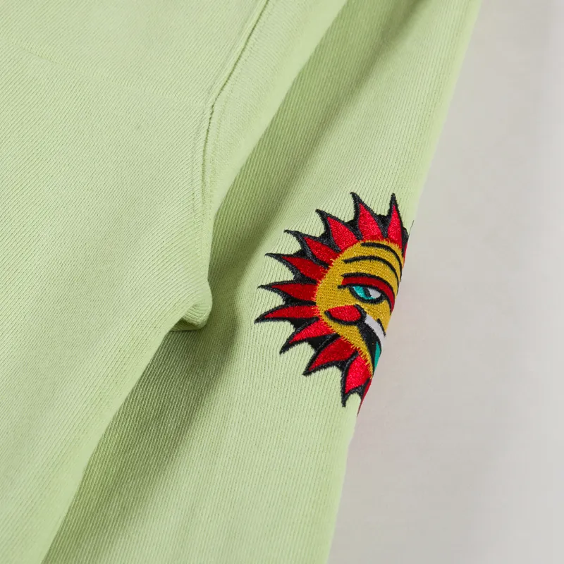 Huf Bledsoe Quarter Zip Fleece Pistachio -7