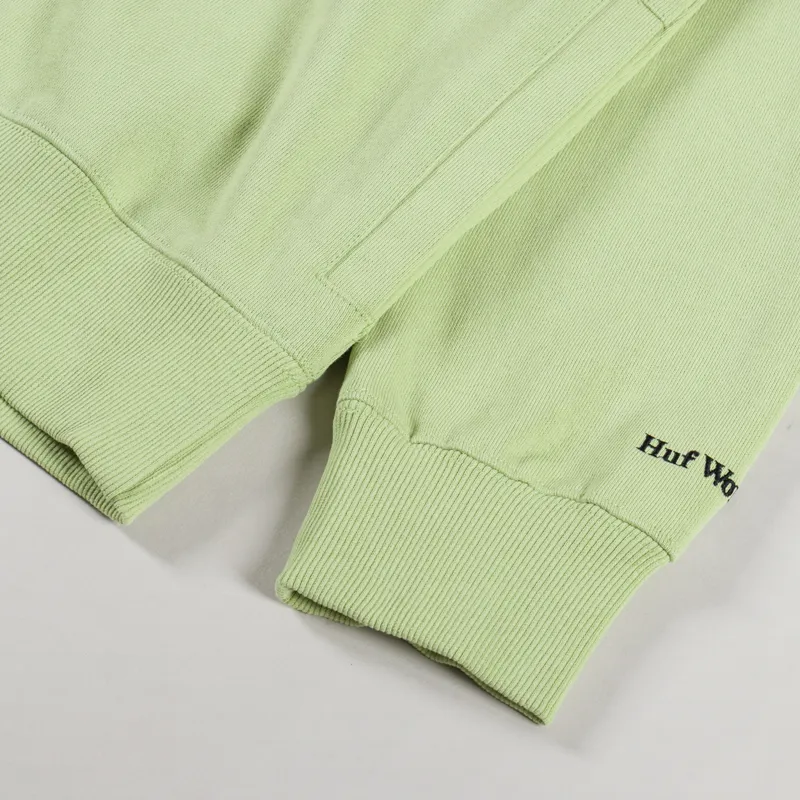Huf Bledsoe Quarter Zip Fleece Pistachio -8