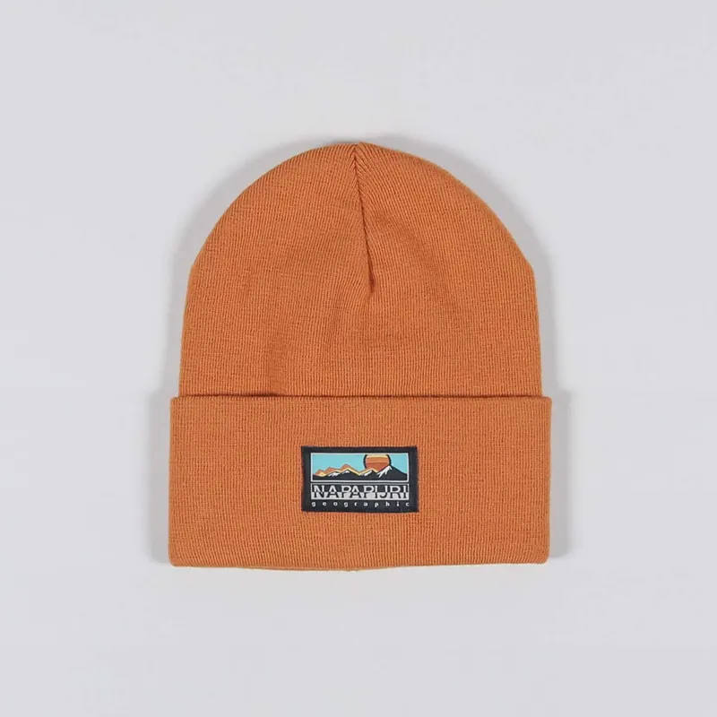 Napapijri Mountain Beanie Orange Butternut