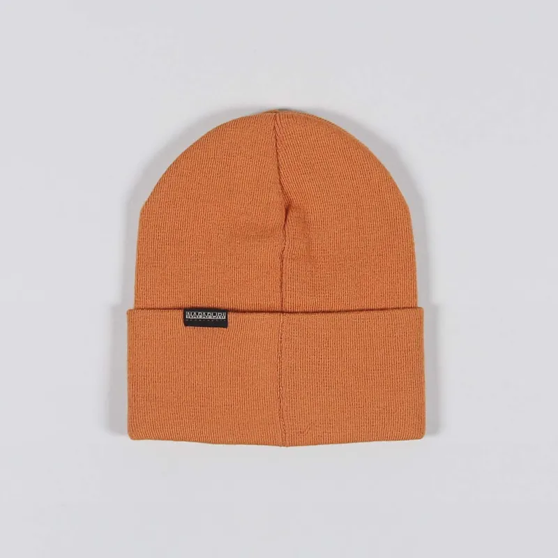 Napapijri Mountain Beanie Orange Butternut-1