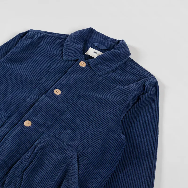 Folk Prism Jacket Washed Ink Corduroy-2