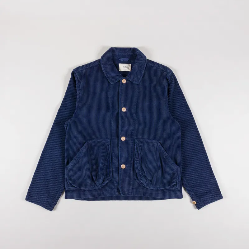 Folk Prism Jacket Washed Ink Corduroy