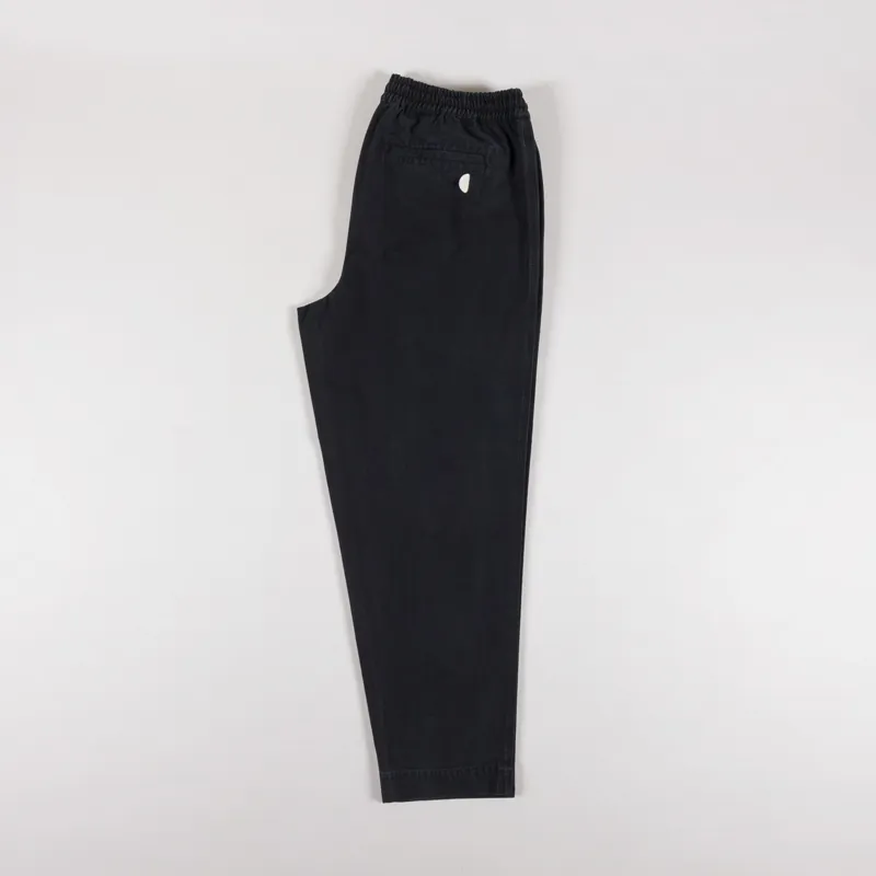 Folk Drawcord Assembly Pant Soft Black Linear Texture-2