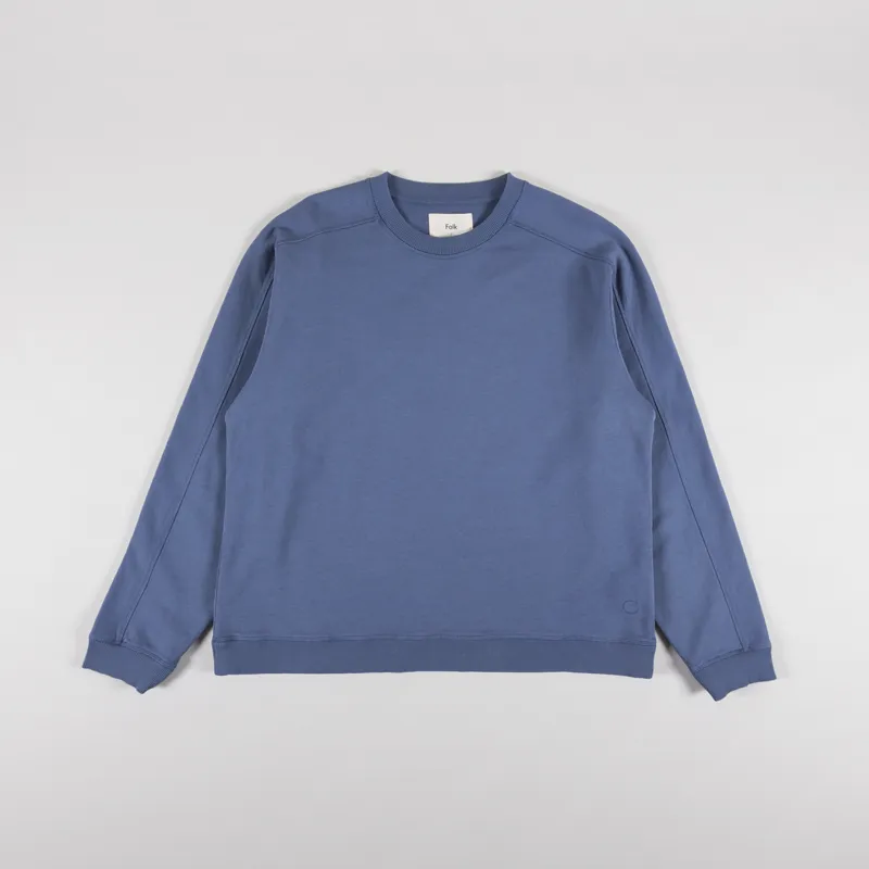 Folk Prism Sweat Soft Blue