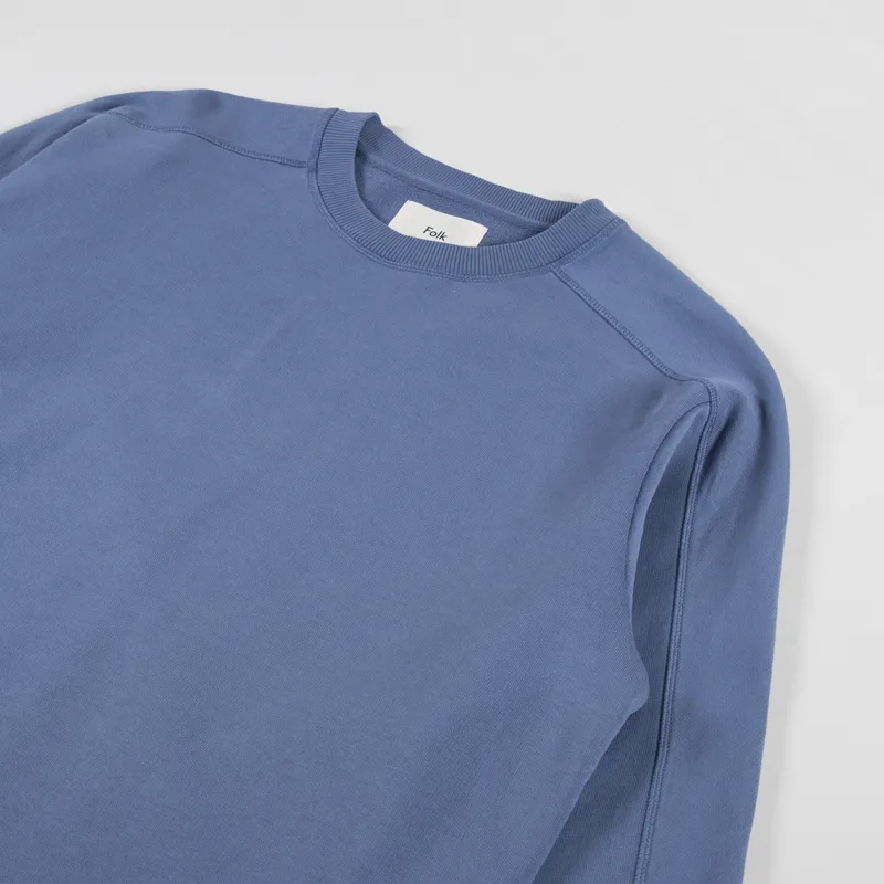 Folk Prism Sweat Soft Blue-2