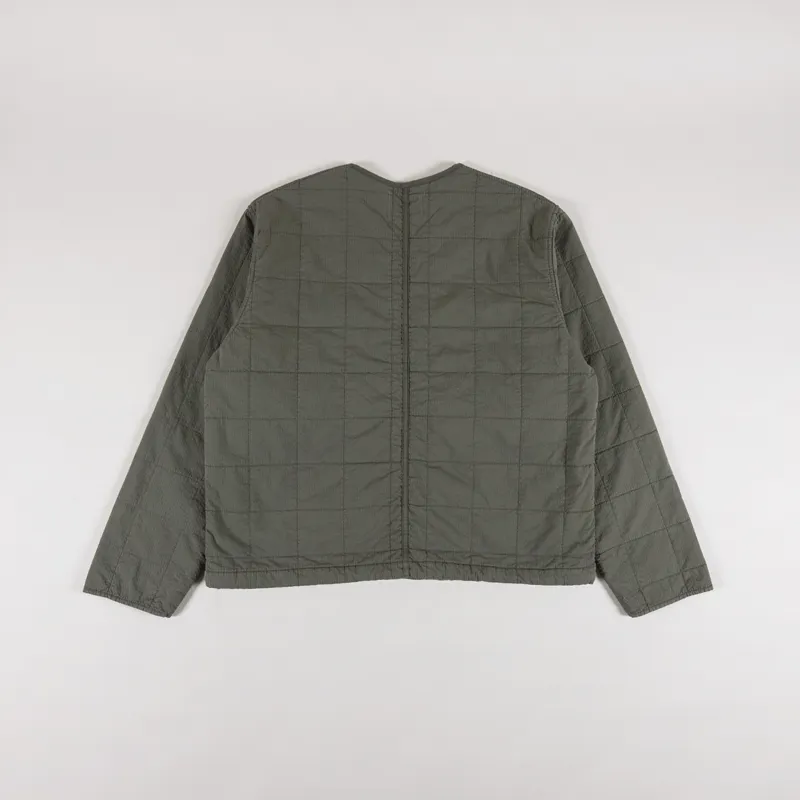 Folk Lightweight Liner Jacket Dark Sage-1