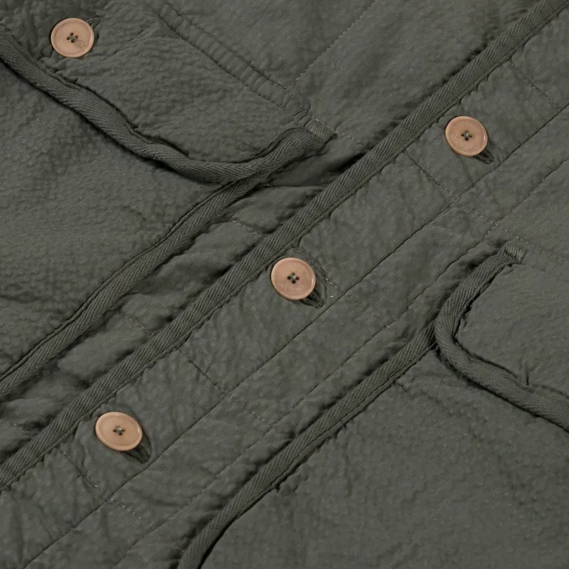 Folk Lightweight Liner Jacket Dark Sage-6