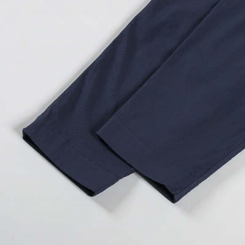 Folk Assembly Pant Navy Seersucker-4