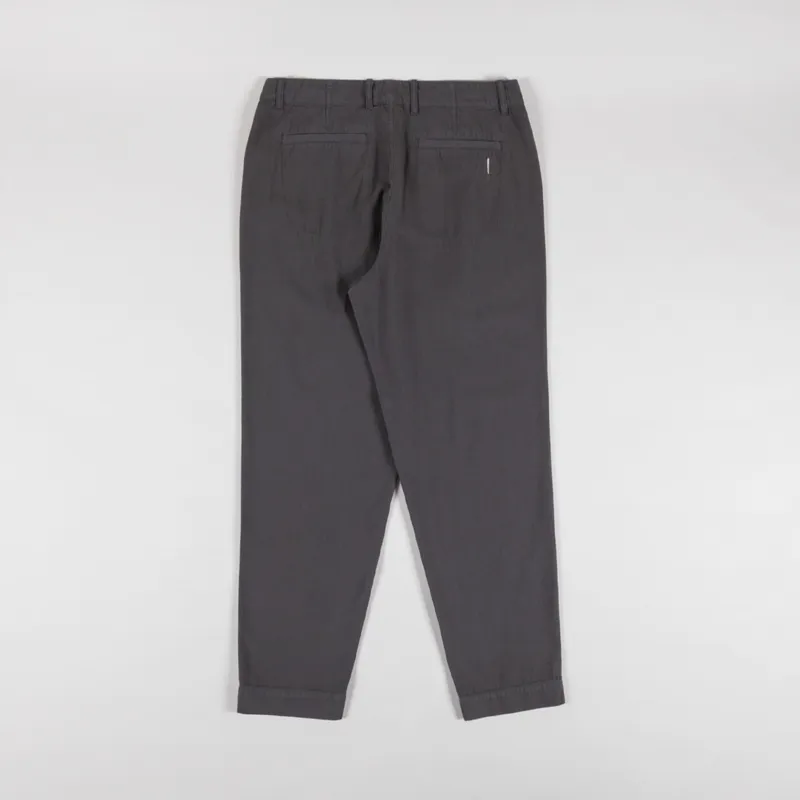 Folk Assembly Pant Soft Black Herringbone