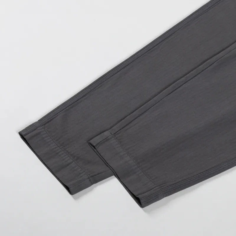 Folk Assembly Pant Soft Black Herringbone-6