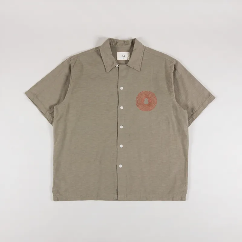 Folk Relaxed Soft Collar Shirt Sage