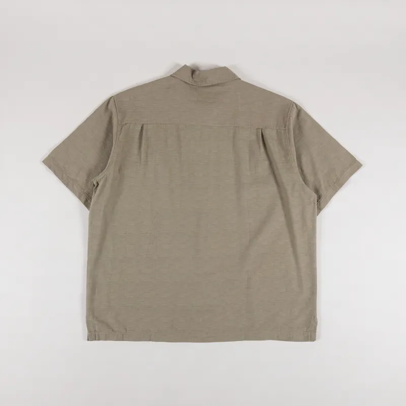 Folk Relaxed Soft Collar Shirt Sage-1