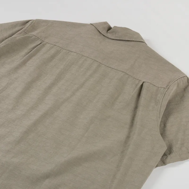 Folk Relaxed Soft Collar Shirt Sage-3