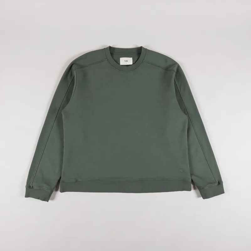 Folk Prism Sweat Dark Sage