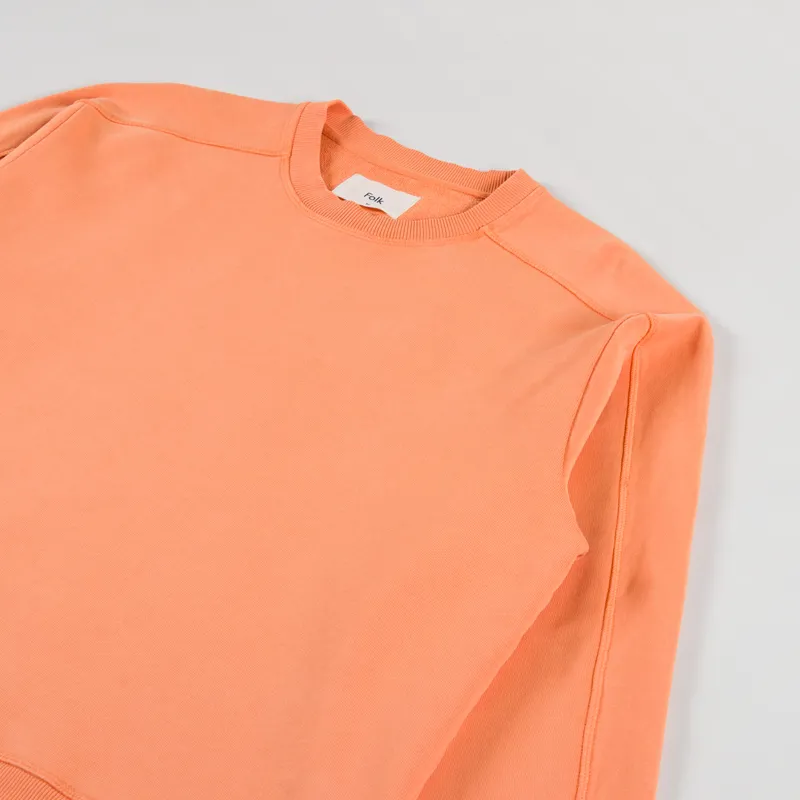 Folk Prism Sweat Orange-2