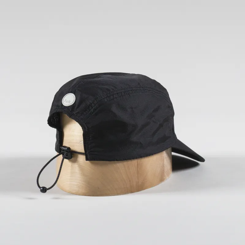 Folk Technical Cap Soft Black-1