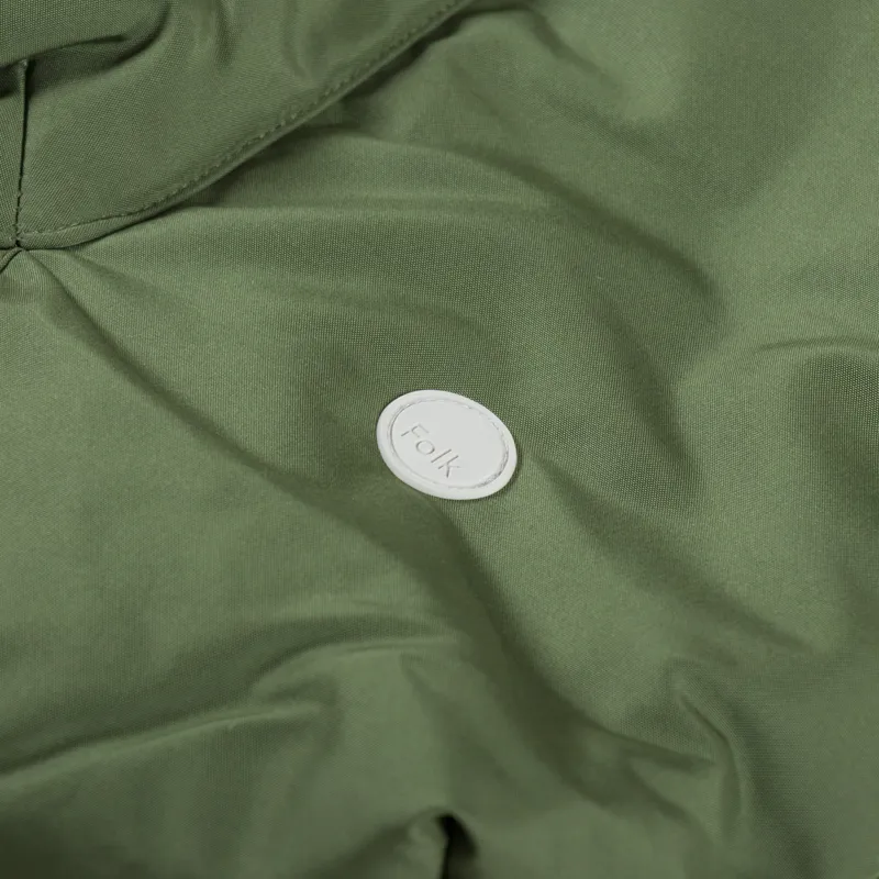 Folk Womens Wadded Tote Bag Sage-11