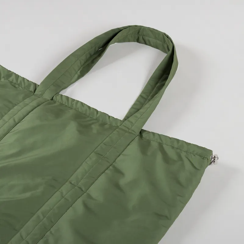 Folk Womens Wadded Tote Bag Sage-8