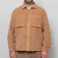 Folk Patch Overshirt Mink Chunky Cord