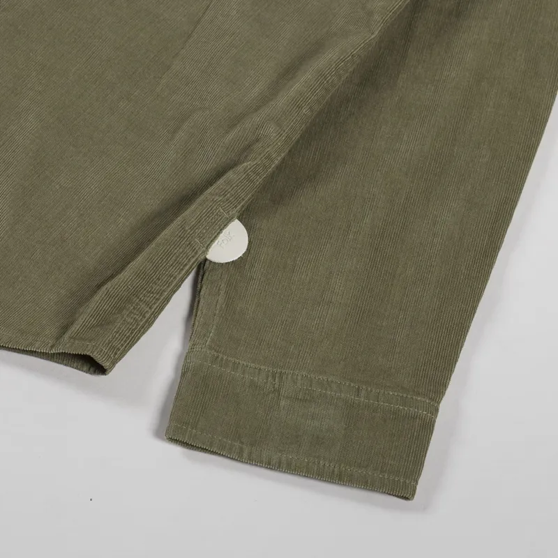Folk Direction Babycord Shirt Olive-8