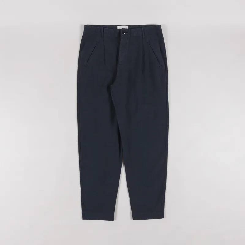 Folk Assembly Pant Black Cotton Linen