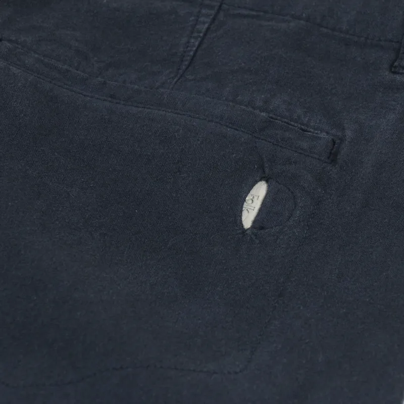 Folk Assembly Pant Black Cotton Linen-8