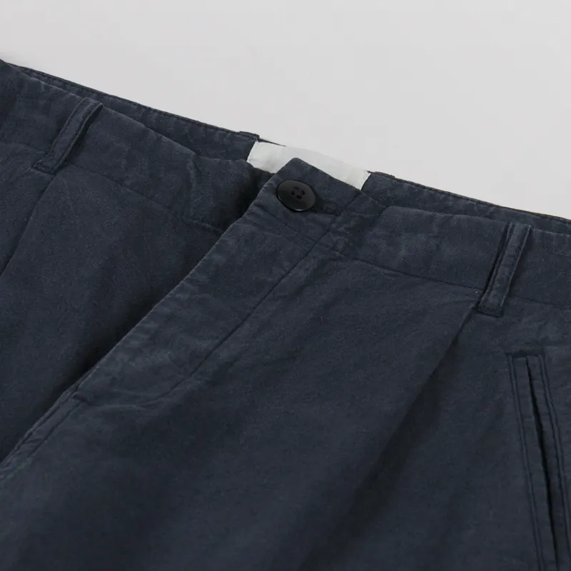 Folk Assembly Pant Black Cotton Linen-10