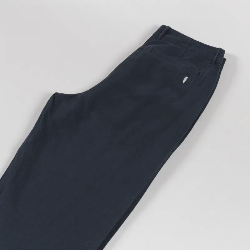 Folk Assembly Pant Black Cotton Linen-3