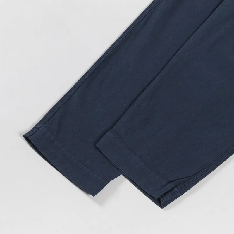 Folk Assembly Pant Dark Navy Cotton Linen-6