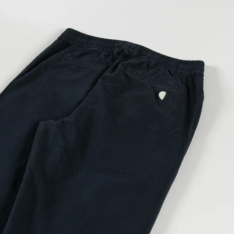 Folk Drawcord Assembly Pant Black Cotton Linen-3