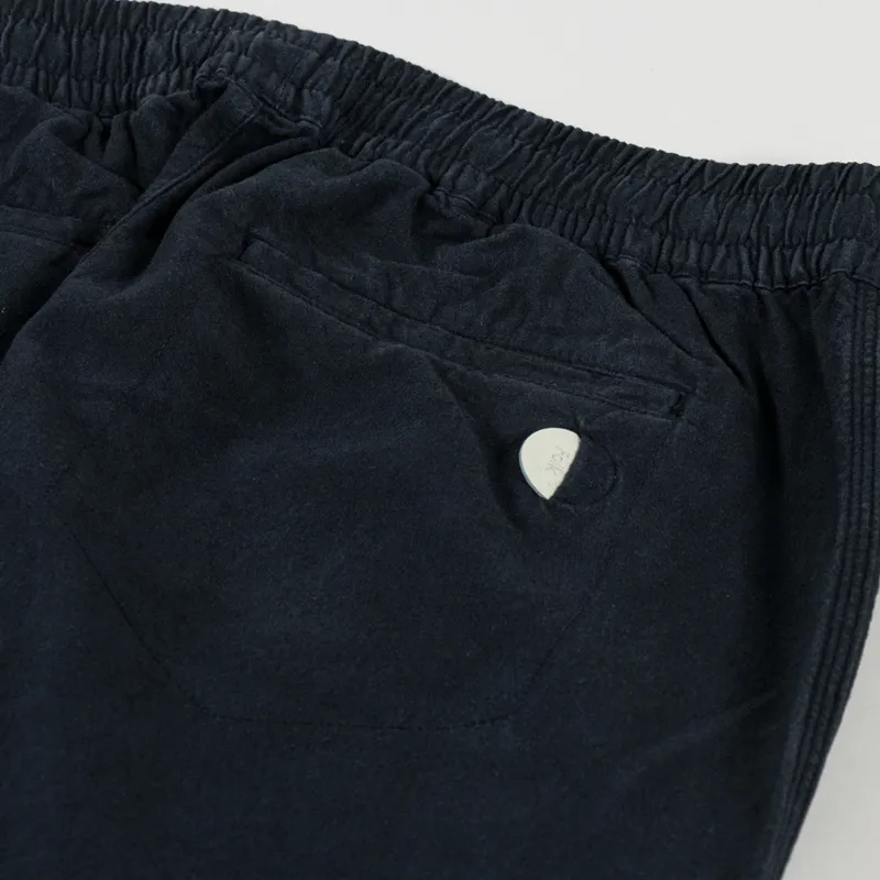 Folk Drawcord Assembly Pant Black Cotton Linen-7