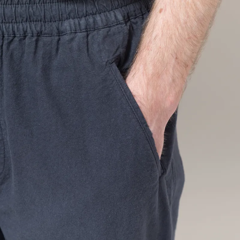 Folk Drawcord Assembly Pant Dark Navy Cotton Linen-6