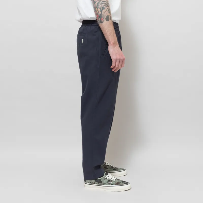Folk Drawcord Assembly Pant Navy Herringbone-4