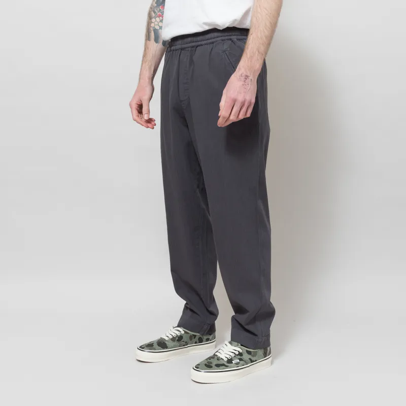 Folk Drawcord Assembly Pant Slate Blue Herringbone-1