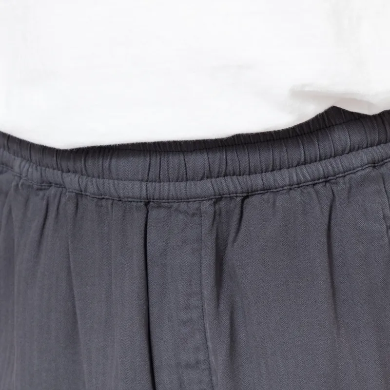 Folk Drawcord Assembly Pant Slate Blue Herringbone-5