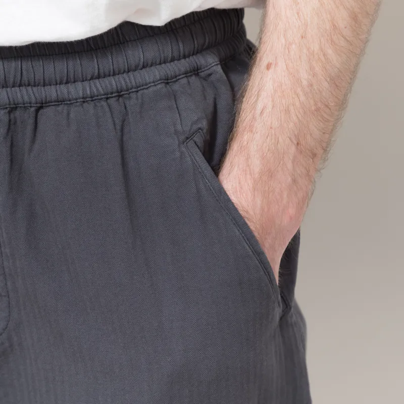 Folk Drawcord Assembly Pant Slate Blue Herringbone-6