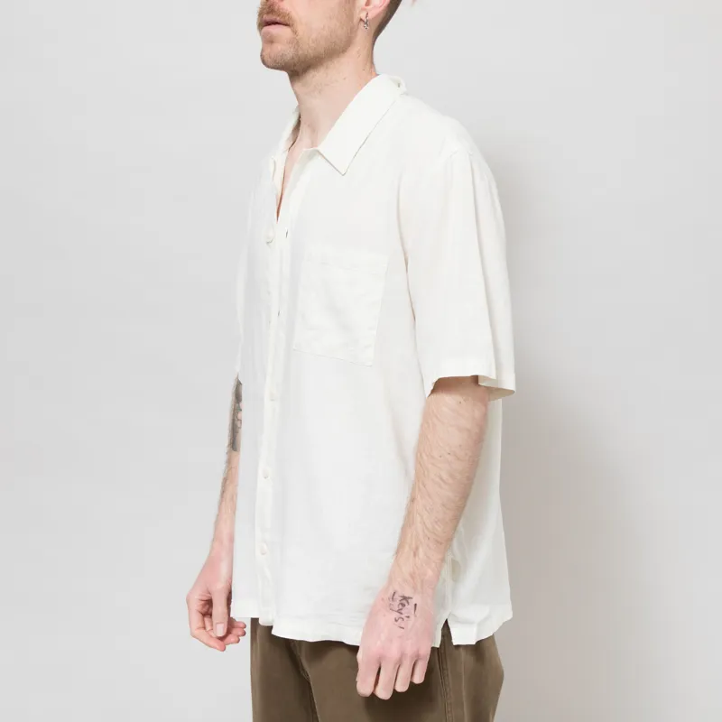 Folk Gabe Shirt Ecru-1